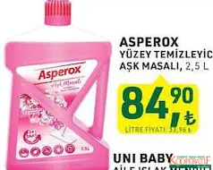 ASPEROX YÜZEY TEMİZLEYİCİ 2,5 L